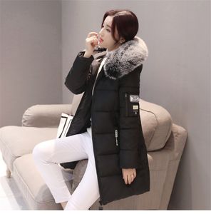 2022 Ladies Mid-Length Down Jacket Plus Size Loose Thick Cotton-Padded Jacket Fashion Casual Hooded Winter Coat 2021 New For Mother's Days Gift