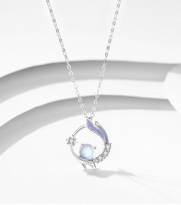 Chains Original Design Romantic Luxury S925 Sterling Silver Necklace Anniversary To Send Girlfriend Birthday Gift Fashion PartyChains