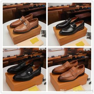 A2 2022 24 Stil Fashion Red-Bottoms Schuhe Greggo Orlato Flaches echtes Leder Oxford Herren Walking Flats Hochzeit Party Loafers Herren Schuhgröße 6,5-11