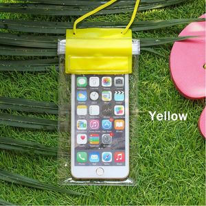 transparent large mobile phone waterproof bag cases spring swimming three-layer sealed waterproof bag mobile phone case