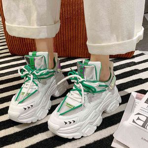Frauen Plattform Chunky Turnschuhe Designer Mode Marke Casual Schuhe Frau Tennis Korb Weibliche Sommer Vulkanisierte Schuhe 2022 G220610