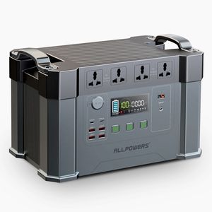 All In One 2000W Portable Power Station batteria lifepo4 DC / AC Power Bank per campeggio all'aperto Ultimi nuovi prodotti innovativi