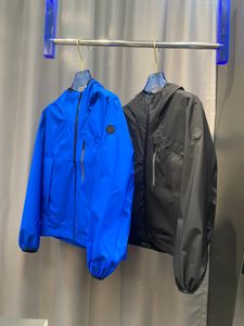 İlkbahar ve Sonbahar lüks giyim tasarımcısı ceket moda açık koşu ceketleri erkekler için yüksek kaliteli rüzgar geçirmez malzeme ceket