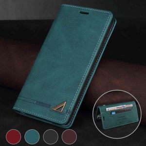 Anti-theft Leather Case For Xiaomi 10T Redmi Note 10 9 8 7 Pro 10S 9S 8T 9A 9C 8A 7A Mi POCO F3 X3 NFC A3 Phone Cover