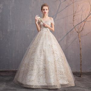 Andere Brautkleider, schulterfrei, sexy, tiefes V-Kleid, glänzendes Luxus-Brautkleid nach Maß, Vestidos De Novia. Andere