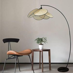 Lampy podłogowe Yuji wiatr lampa jesienna retro salon sypialnia chiński styl El Homestay Lampel