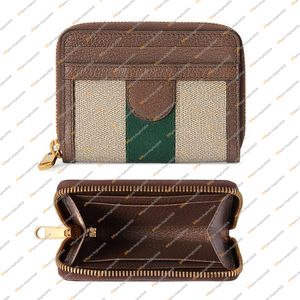 Ladies Fashion Casual Designer Luxury Zippy Wallet Card Holders Coin Purse Key Pouch Credit Card Holder High Quality TOP 5A 658552 Business