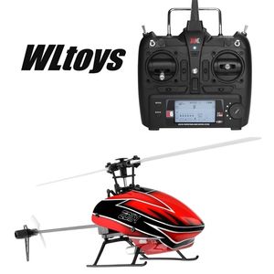 Wltoys XK K110S RC Helicóptero BNF 2.4G 6CH 3D 6G sistema de escova Quadcopter Remoto Controle Remoto Drone 220321