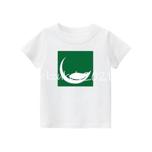 T-shirt con stampa lettera estiva T-shirt a maniche corte Abbigliamento per bambini Ragazzi Ragazze Sport T-shirt in cotone 100% Abbigliamento T-shirt per bambini T-shirt casual per bambini