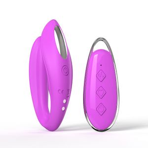 Massage 2 Motors Wireless G-Spot Vibrator för Women Clitoris Stimulator Soft Silicone Female Masturbator Sex Leksaker för Par Vuxna