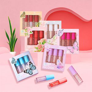 3PCS/SET NISTURIZOWANIE LIP PLUMPER Makeup Seksowne pulchne wargi blask oleje zabarwione usta