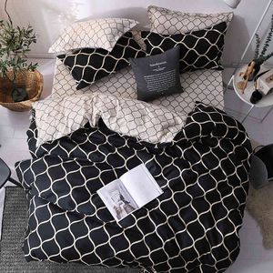 Lovinsunshine Luxury Bedding Set Super King Duvet Cover s Marble Single Queen Size Black Comforter Xx14#