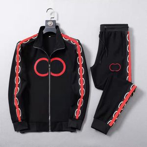 Men's Tracksuits Designer mens tracksuits fashion Red green stripe big letters womens high-quality windbreaker breathable zipper white black suit QU9W