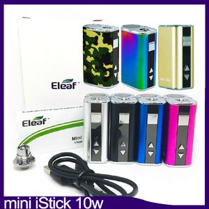 Kit Eleaf Mini istick 7 couleurs 1050mAh Batterie intégrée 10W MAX MOD VARATION VARIABLE DE SORTIE AVEC LA CONSEIL Câble USB Pack simple 0266277-1