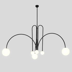 Pendant Lamps Fashion Nordic Simple Creative Living Room Restaurant Coffee Shop Clothing Store Art ChandelierPendant