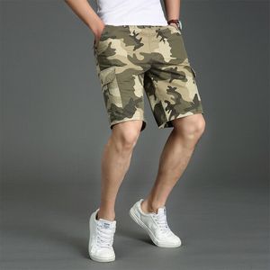 Mens Combat Camo Cargo Shorts Military Army Tactical Pants Work Casual Trousers 220629