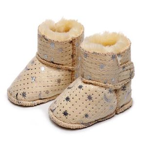 Designer thopler infant first walkers baby baby calda stivali per la sola sola boots per ragazzi stivali da neve per bambini inverno scarpe