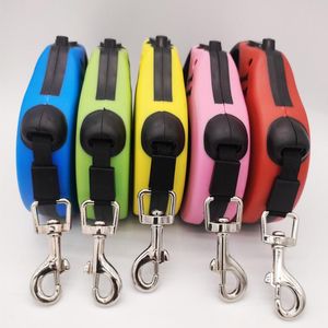 Dog Collars Leashes Direct selling 3m / 5m耐久性のあるナイロンキャットリード拡張ウォーキングとランニングルーレットギャンブルドッグリースドッグ