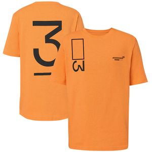 2022 F1 Racing T-shirt Summer Formula 1 Fãs de equipes Tubes Timis