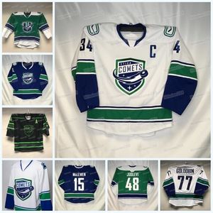 Ceomitness Utica Comets Hockey Jersey Ahl Custom Women Youth Ryan Schmelzer Aarne Talvitie Nolan Foote Alexander Holtz A.J. Grill