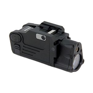 Wholesale tactical laser for pistol for sale - Group buy Tactical SBAL PL Gun Light With Integrated Red Dot Laser LED Pistol White Light Hunting Rifle Flashlight Fit mm Picatinny Rail