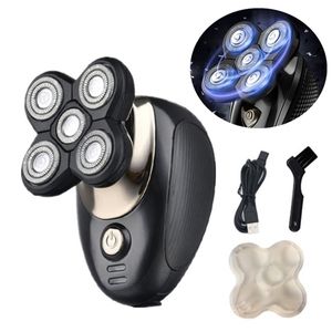 Macchina per la rasatura dei capelli multi Rasoio elettrico per uomo Trimmer Barba Rasoio Wet Dry Men Kit per la pulizia del corpo calvo ricaricabile 220712