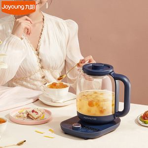 Joyoung Wy161 Electric Kettle Multifunction Health Pot 1.5l borosilosicate الزجاج الفاكهة الزهرة غلاية الشاي 24 ساعة إعداد الوقت