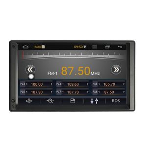 Araba Ses 7 Evrensel 2 Din HD Dokunmatik Ekran Araba Stereo Radyo Çalar GPS Navigasyon Multimedya Eğlence BT Wifi AM / FM Android 5.1