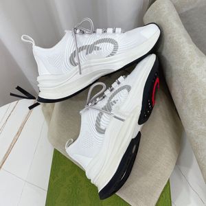 Plain Knit Series Ace Thick Soled Shoes Contrast Color Breattable Running Sneakers 03