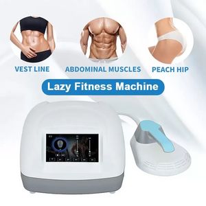 One Handle Hiems With RF Body Sculpting Machine High Frequency Electro Magnetic Emslim Muscle Building Butt Lifter Slimming EMS Machine For Men and Women Home Use