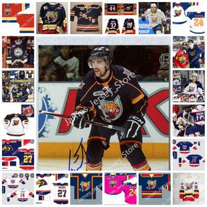 2022 مخصص Ohl Barrie Colts Ed Hockey Jersey 17 Trey Zagrzebski Matthew Sbrocca 1 K Guzda 62 Tanner Wickware 31 Nolan Chartrand 30 Matteo Lalama Jerseys