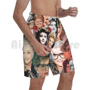 Pantaloncini da uomo Dial M For Murder She Wrote Beach Uomo Pantaloni Costumi da bagno Angela Lansbury Natale Divertente Rhys NicholsonUomo