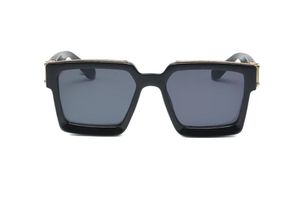 Designer-Sonnenbrille für Herren und Damen, universell, klassisch, modisch, quadratischer Rahmen, Sommerbrille mit Box