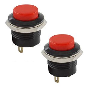 Wholesale momentary switch for sale - Group buy Smart Home Control Momentary Push Button Switch mm A VAC A VAC Round Switches R13 BLACK RED GREEN WHITE BLUE YELLOW