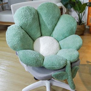 Poduszka/poduszka dekoracyjna stały kolor na jedno-pice piękne krzesło poduszki miękkie materac tatami do dekoracji salonu sofa sofa backrest home dec