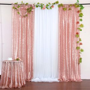 Tenda drappeggiata con paillettes sfondo argento oro rosa lucido scintilla matrimonio baby shower Po Booth tenda per feste
