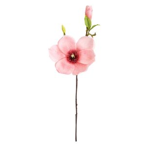 Fiori decorativi ghirlandes realistici fiore in finto vaso decorazione di seta artificiale in plastica rosa rosa vintagecorative