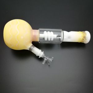 Glass Smoking Pipe Water Hookah Colored glass bongs glass water bottle delivery accessories