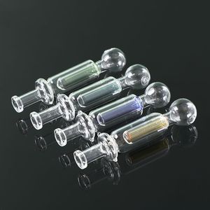 Più nuovo Perc Oil Burner Pipe Glass Nector Collector Design unico 4 colori per fumare Dab Rigs Water Pipes