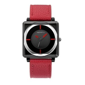 Klassische Uhr für Damen, analog, Lederarmband, Quarz, runde Uhren, minimalistische Armbanduhr, elegante Damen-Armbanduhren, Montre de Luxe, modische Uhren, Farbe 5