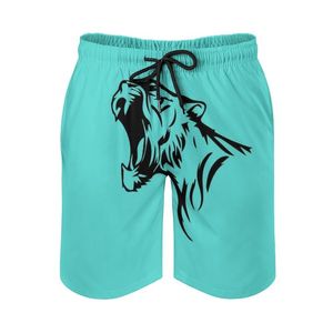 Mäns shorts tiger king mäns strand snabb torr rese baddräkt stammar surf byxor sport djur joe exoticmen's