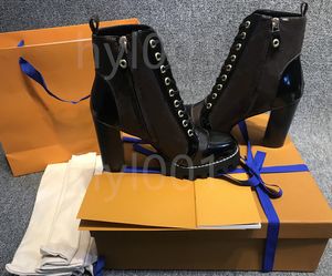 Luxury Designer Woman Real Leather Non-Slip Medium boots platform Martin boot Wholesale Price high quality Genuine breathable light shoe with box1 dustbag size 35-42