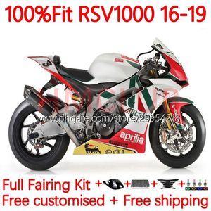 FATINAS DE OEM PARA ABRIL RSV4 RSV1000R RSV 1000 RSV-1000 R 16-19 BODYWORK 162NO.121 RSV1000 R RR 16 17 18 19 RSV1000RR 2016 2017 2018 2019 Mold Body Mold Body White White