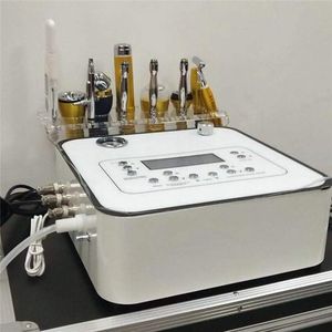 10 in 1 Needle Free Mesotherapy Microdermabrasion Ultrasound Skin Scrubber Electroporation Galvanic Cooling Treatment Oxygen Jet Peeling Sprayer Meso Injector