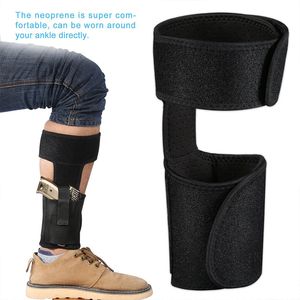 Knädynor CKY-007 Outdoor Tactical Invisible Leg Foot Cover Universal Breatble Leggings Multifunktionella bältespåse Tool