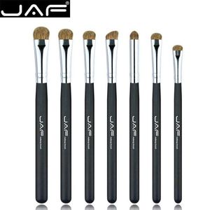 JAF 7 PCS Eyeshadow Kit de ferramentas Sombras de maquiagem Conjuntos de pincéis de maquiagem Profissional para Shadow Blending je07py 220722