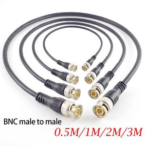 Other Lighting Accessories 0.5M/1M/2M/3M BNC Male To Adapter Connector Cable Cord M/M Plug For CCTV Camera Home Security Double-head VideoOt