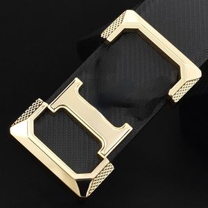 Top Quality Classic Luxo Branco Cinto de Couro Masculino Buckle Smooth Business Coreano Lazer Jovens e de meia-idade letra K Designer Famoso Marca