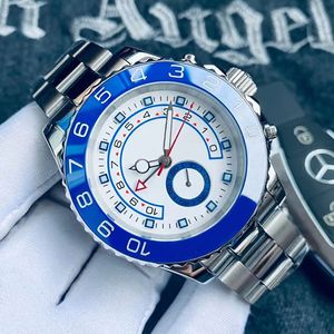 Orologio di Lusso Mens Watches 116681 44 mm Dwucie złoto ze stali nierdzewnej Automatyczne mechaniczne zegarek mechaniczny Big Dial Chronograph Waterproof Montre de Luxe