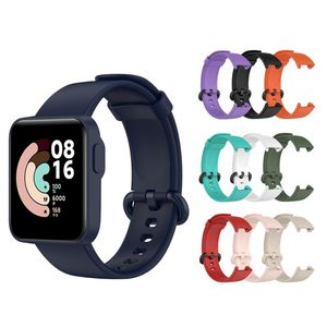 Силиконовый ремешок запястья для Xiaomi Mi Watch Lite Global Version Smart Watch Замена спортивных браслетов браслет